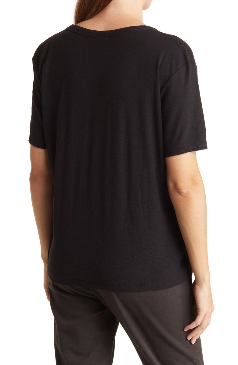 James Perse Cotton Blend V-Neck T-Shirt, Alternate, color, 