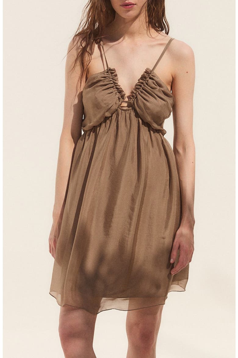 Profumo Minidress, Main, color, SAND