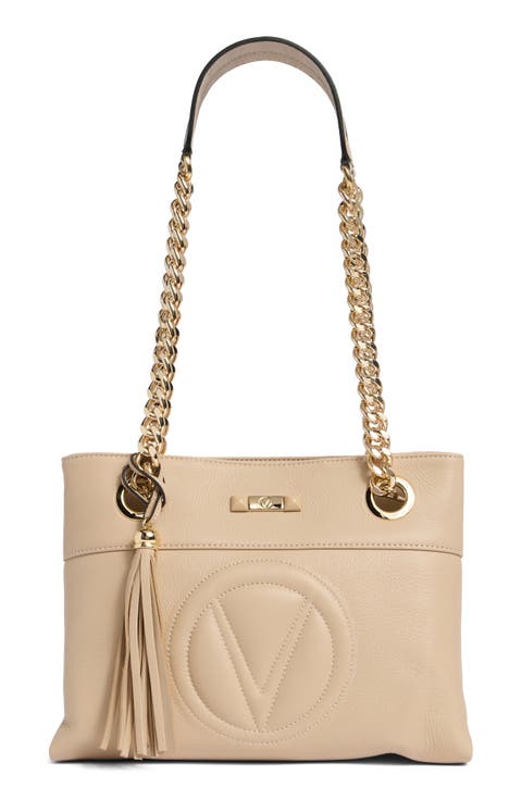 Kalo Signature Leather Tote Bag