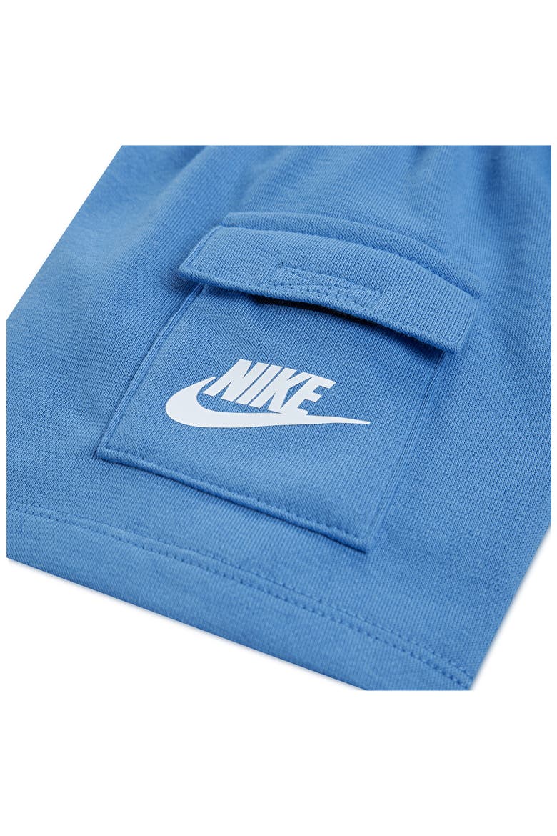 Logo Tee & Cargo Shorts 2-Piece Set, Alternate, color, UAVBLUE BE