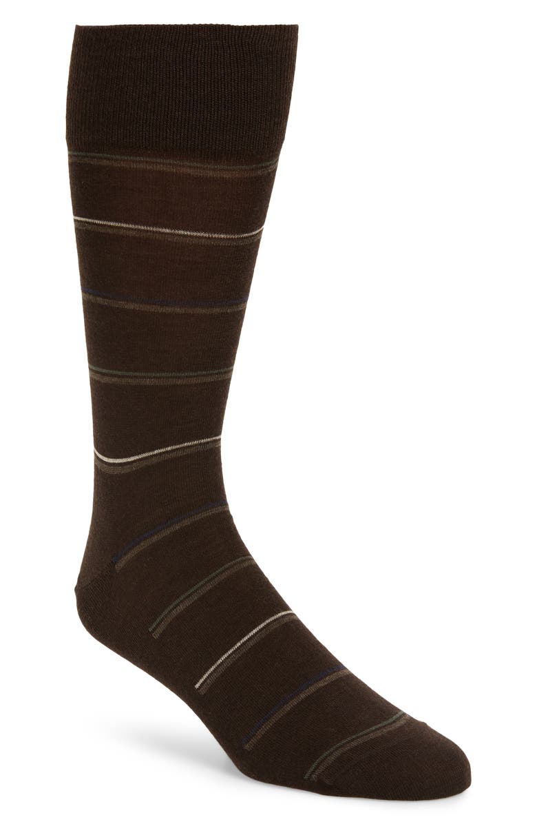 Nordstrom Signature Stripe Socks, Main, color, 