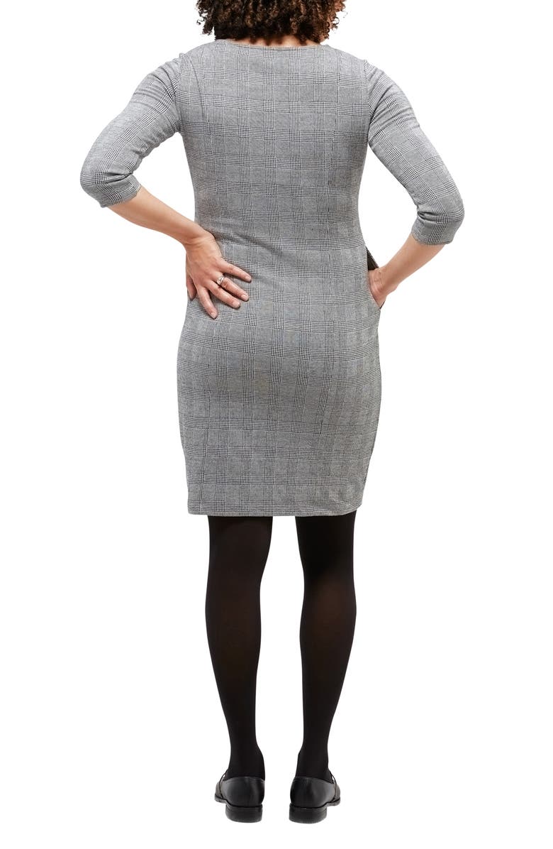 Nom Maternity Frances Long Sleeve Maternity/Nursing Dress, Alternate, color, 