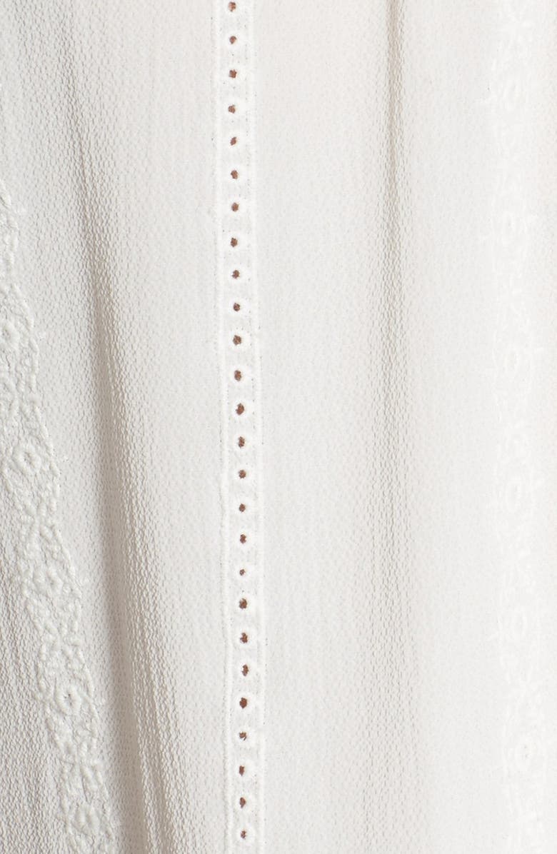 Leith Lace Hem Peasant Tunic, Alternate, color, 