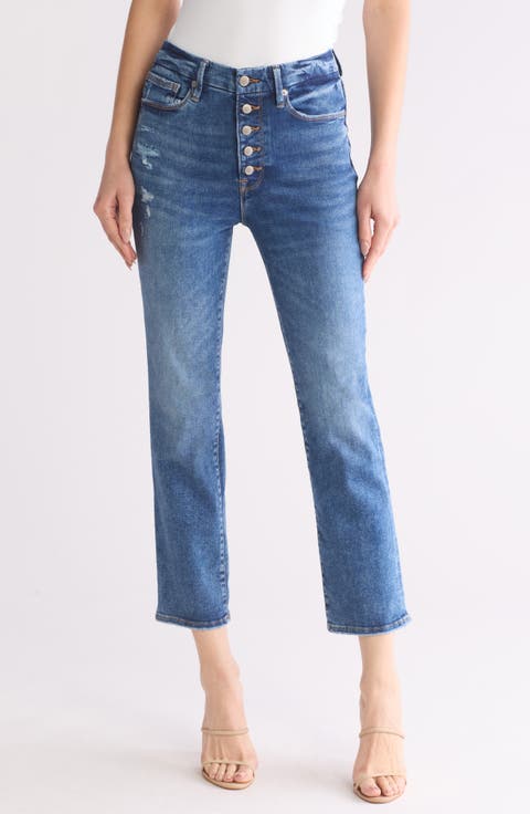 Always Fits Good Legs Straight Leg Jeans (Indigo 512) (Regular & Plus)