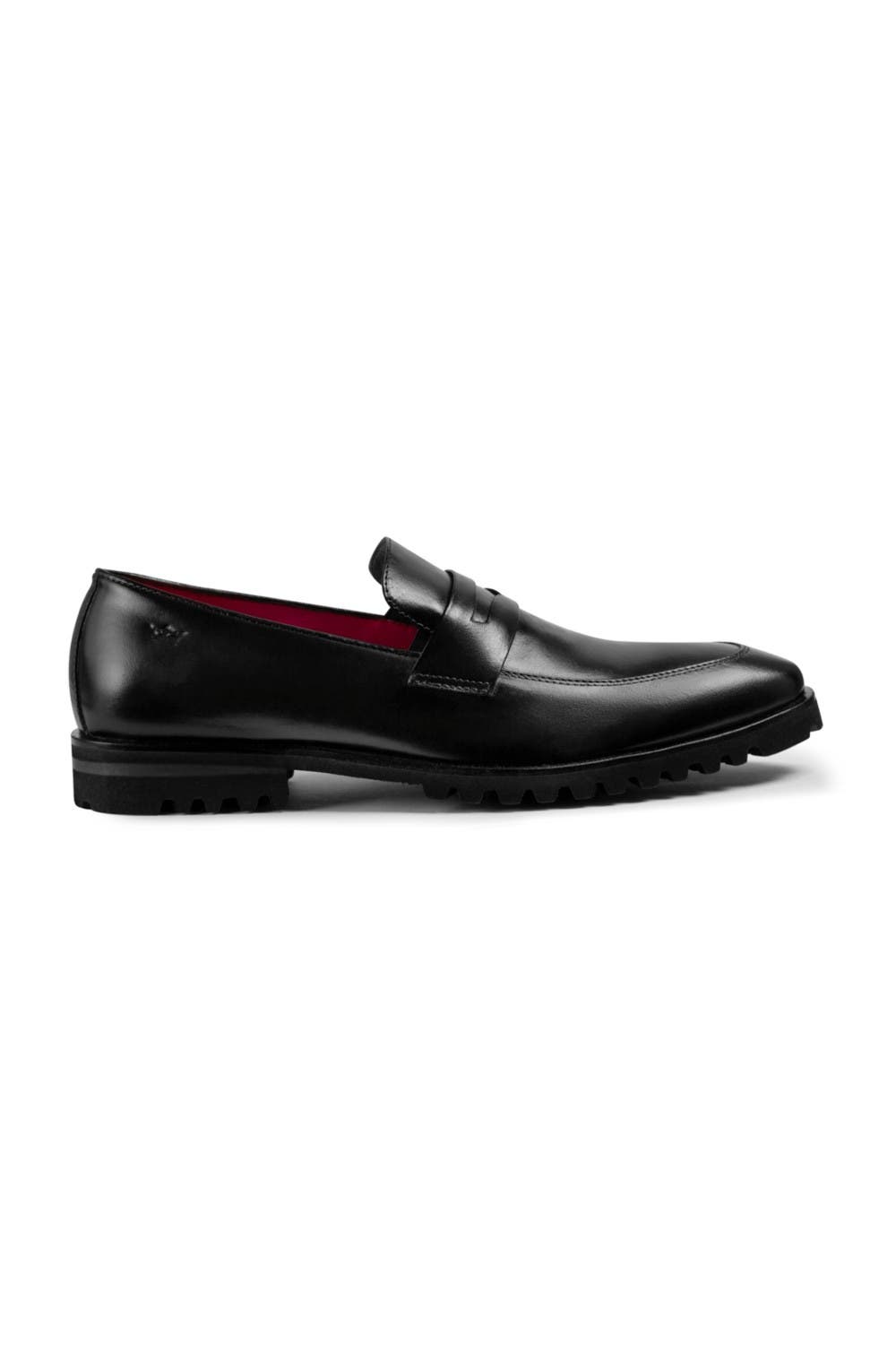 GARDNT Men's Alessandro Loafer, Main, color, Black