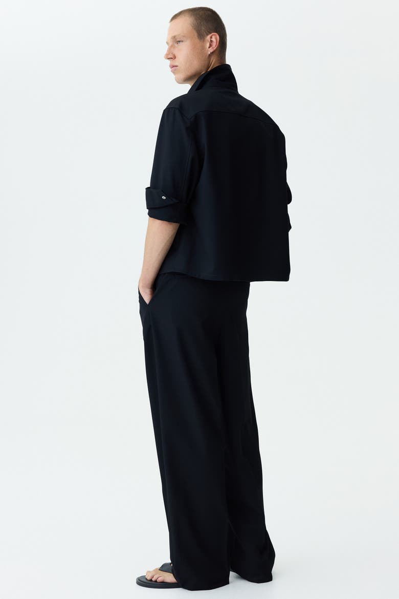 Loose-fit Pants, Alternate, color, Black