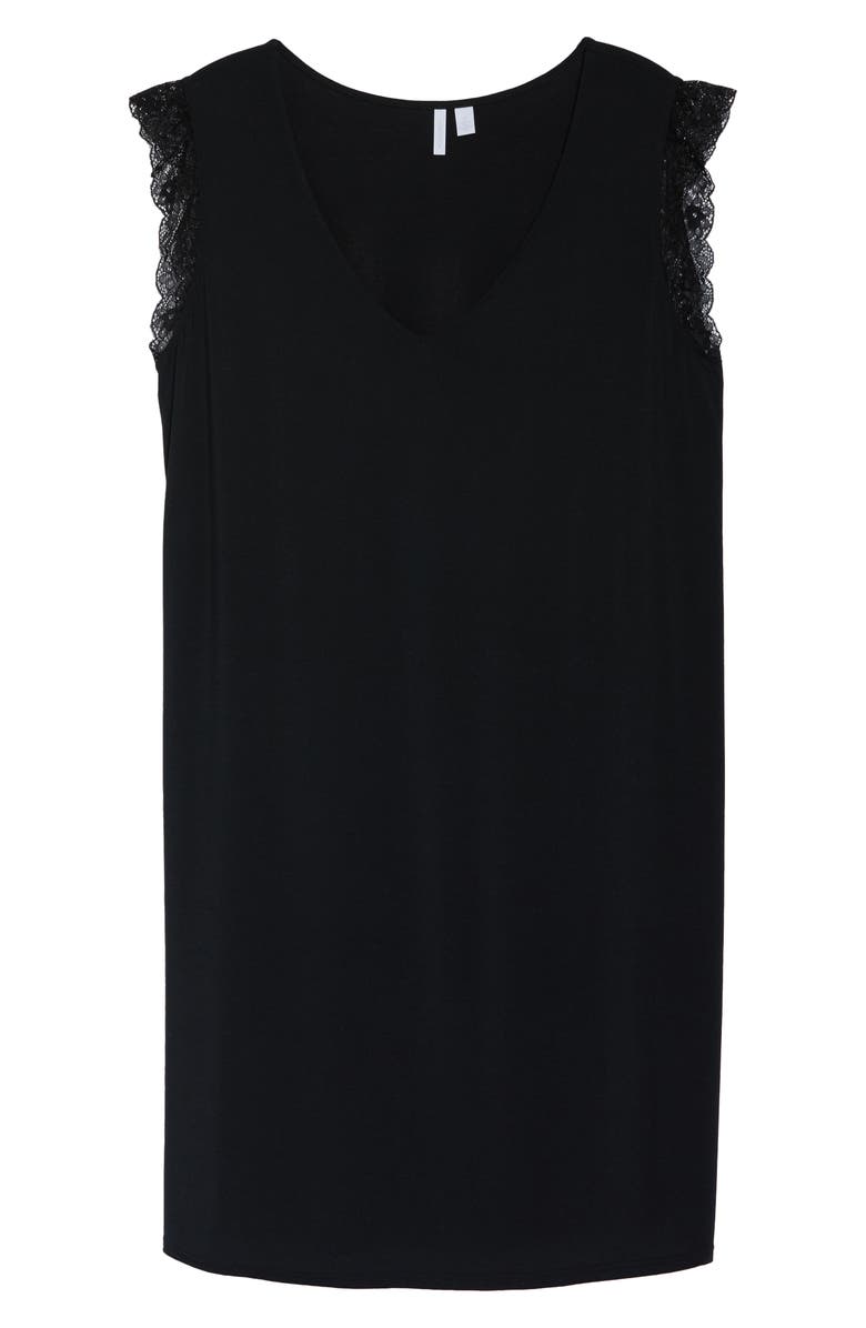 Nordstrom Moonlight Lace Trim Nightgown, Alternate, color, 