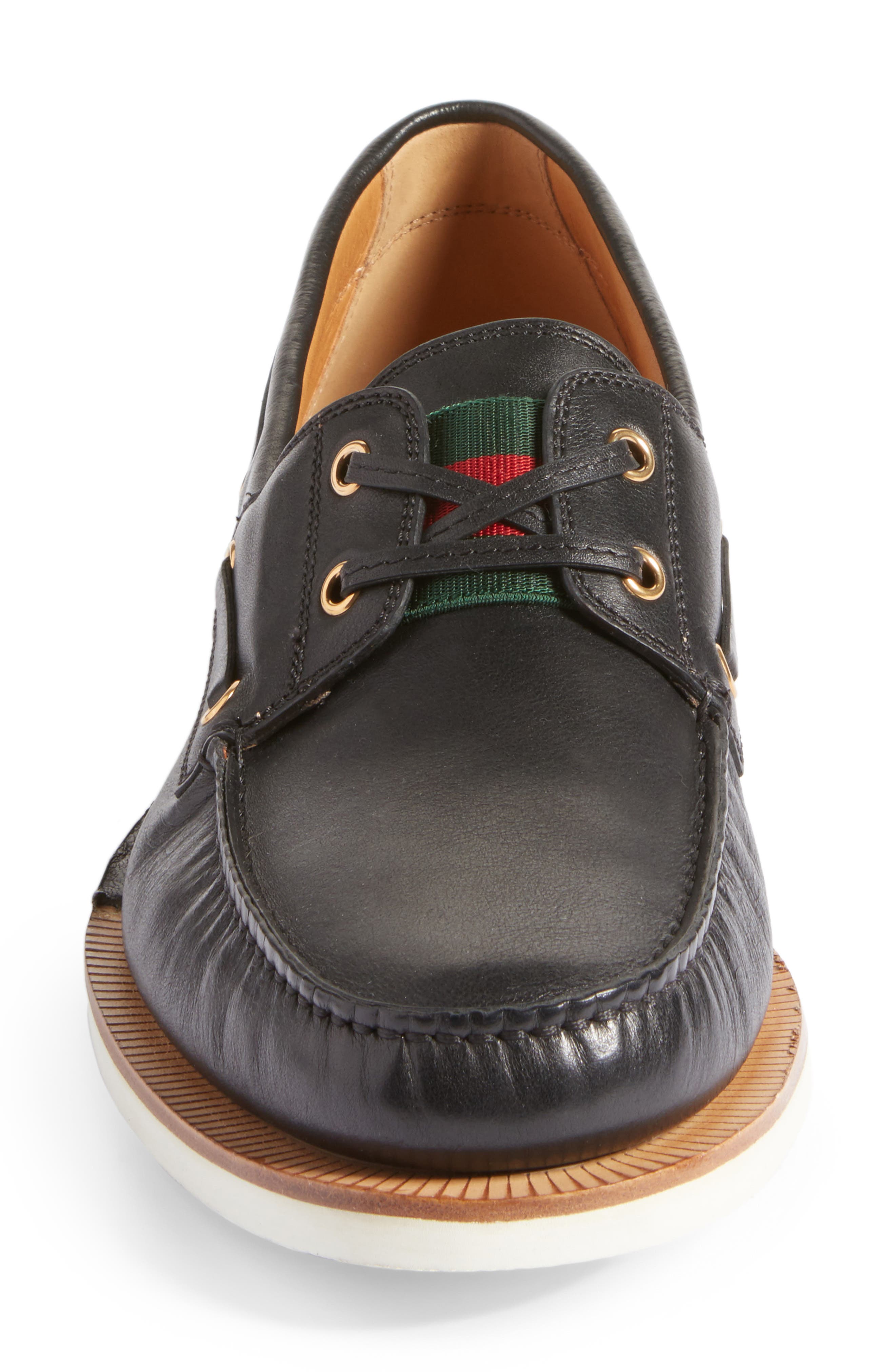 Gucci Delta Boat Loafer, Alternate, color, 