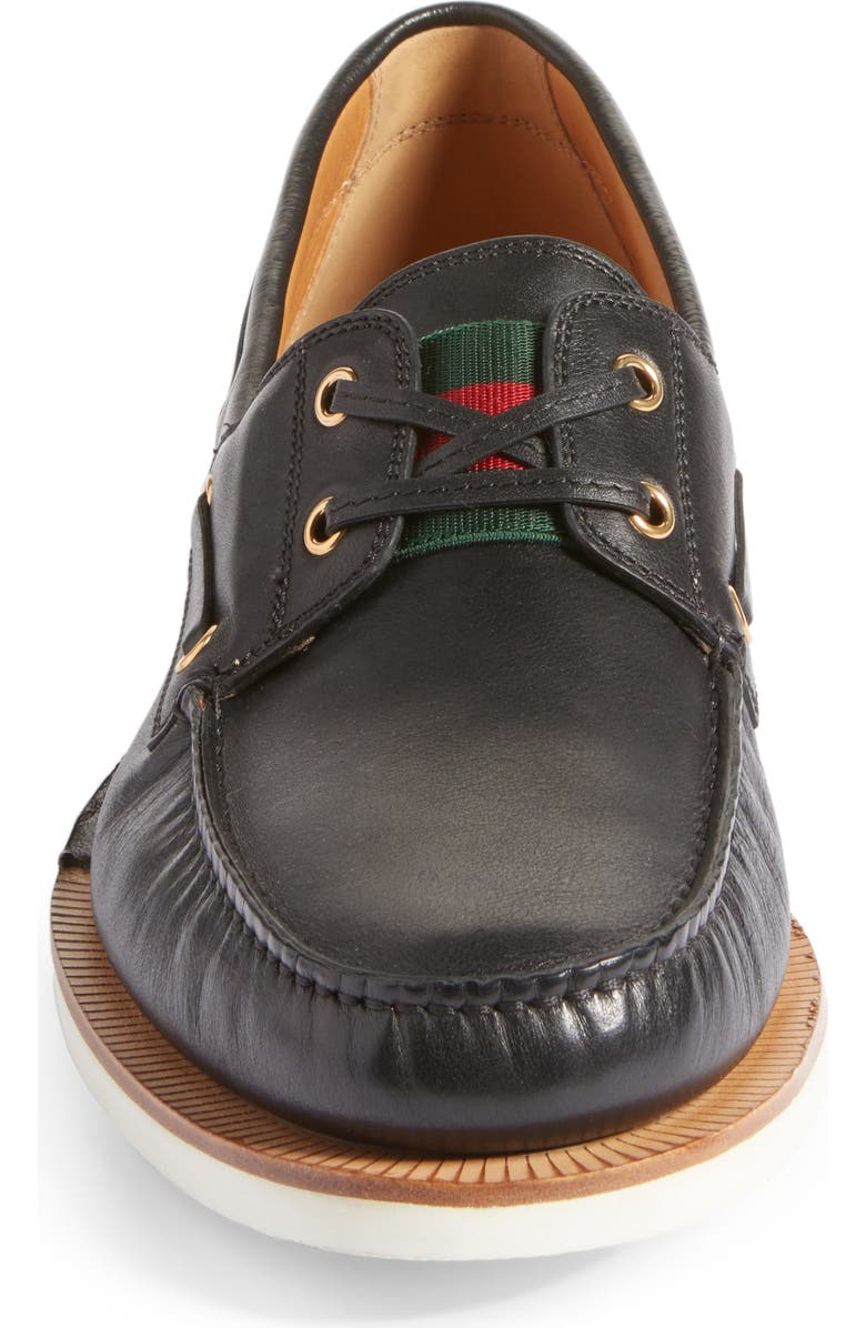 Gucci Delta Boat Loafer, Alternate, color,