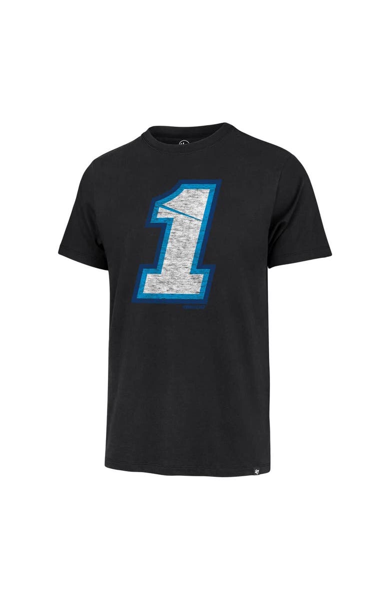 '47 Men's '47  Black Ross Chastain  Franklin Distressed T-Shirt, Alternate, color, Black