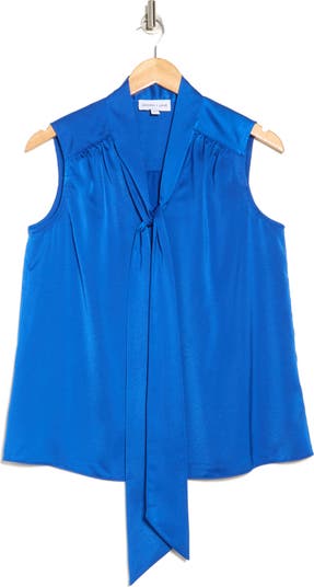 Tie Front Sleeveless Top