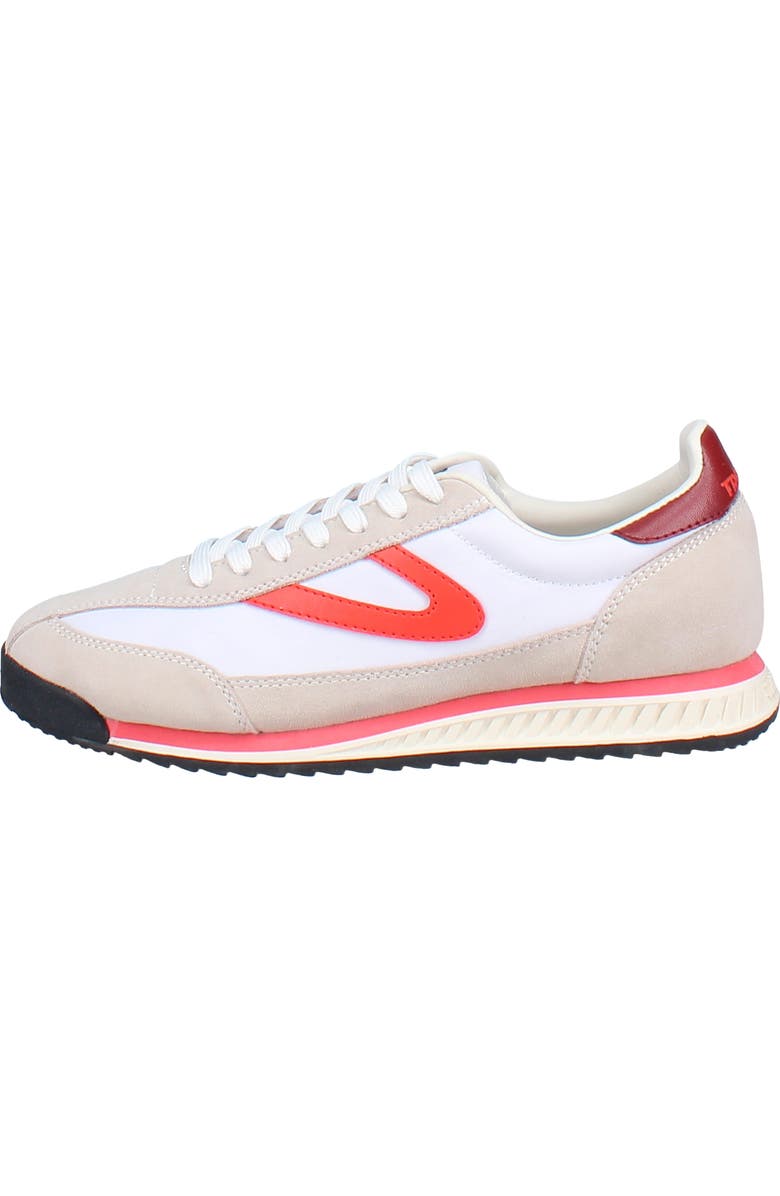 Tretorn Rawlins Retro Sneaker, Alternate, color, White/ Orange
