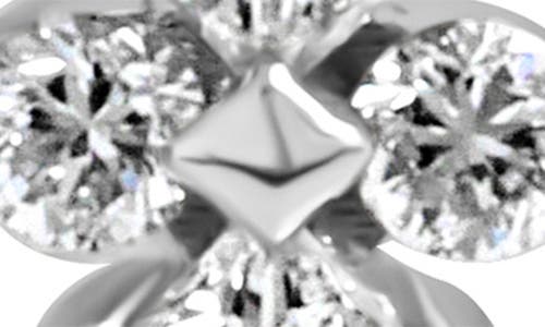 Bony Levy Getty 18k White Gold Diamond Cluster Stud Earrings In 18k White Gold