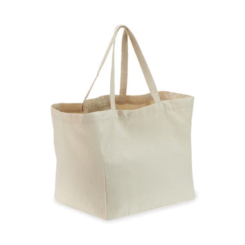 Twine Canvas Grocery Tote 8.3 Gallon In Brown