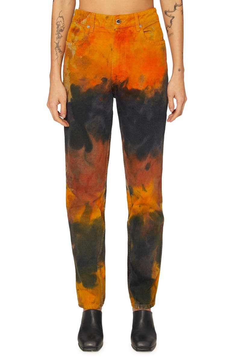 Eckhaus Latta EL Straight Leg Jeans, Main, color,