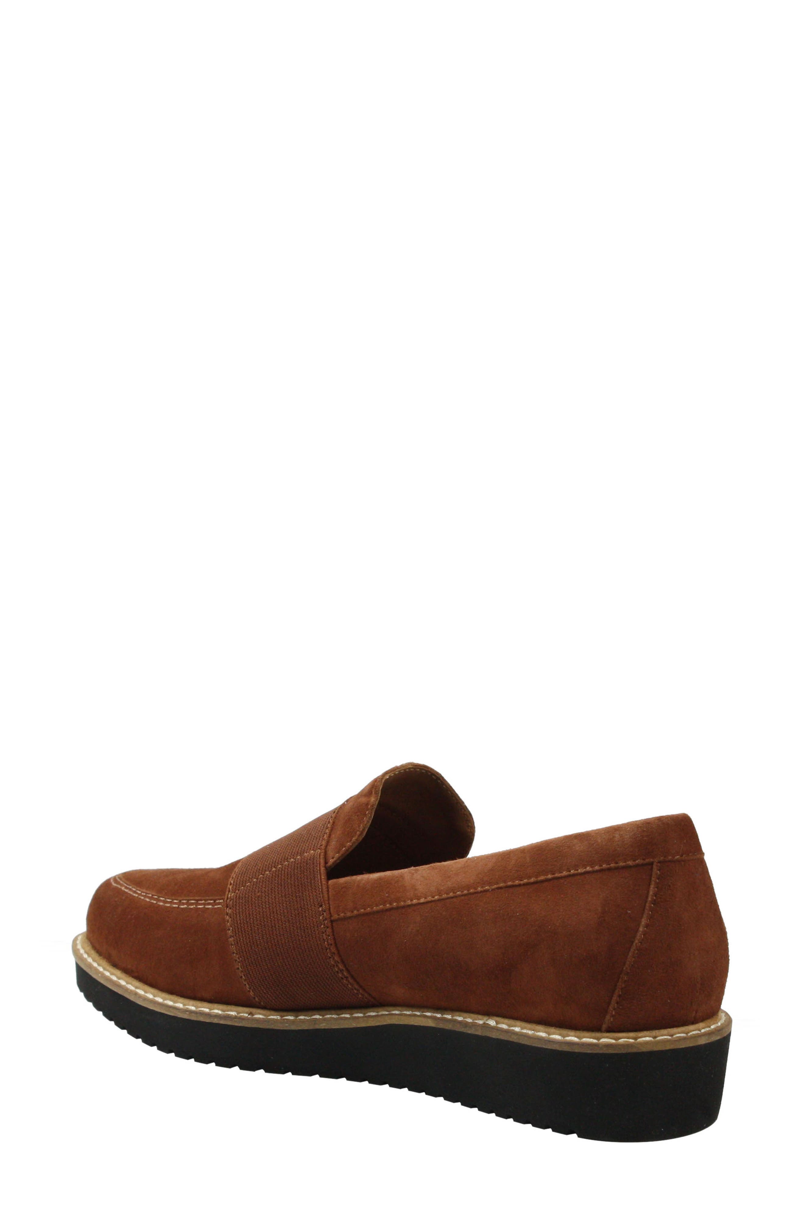 Xanthus Loafer, Alternate, color, BRANDY SUEDE