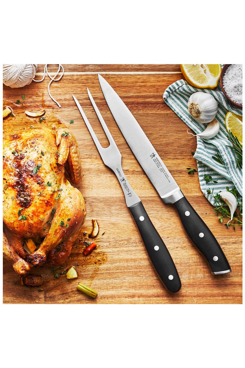 Forged Accent Carving Knife 2-Piece Set, Alternate, color, STAINLESS STEEL