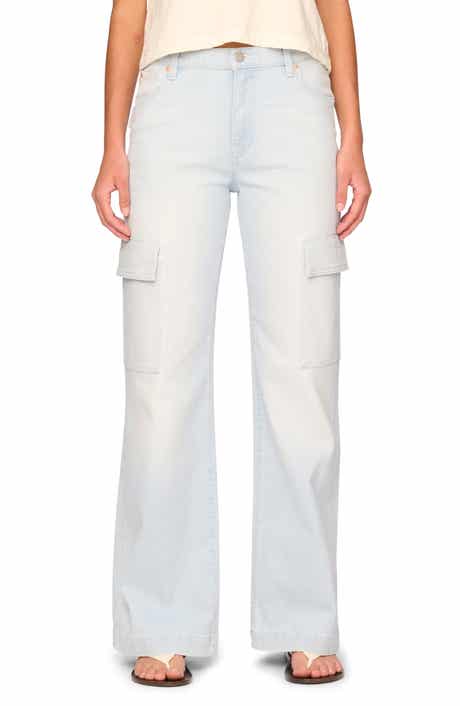 DL1961 Zoie Relaxed Wide Leg Cargo Jeans