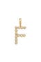 Gold Vermeil Initial F