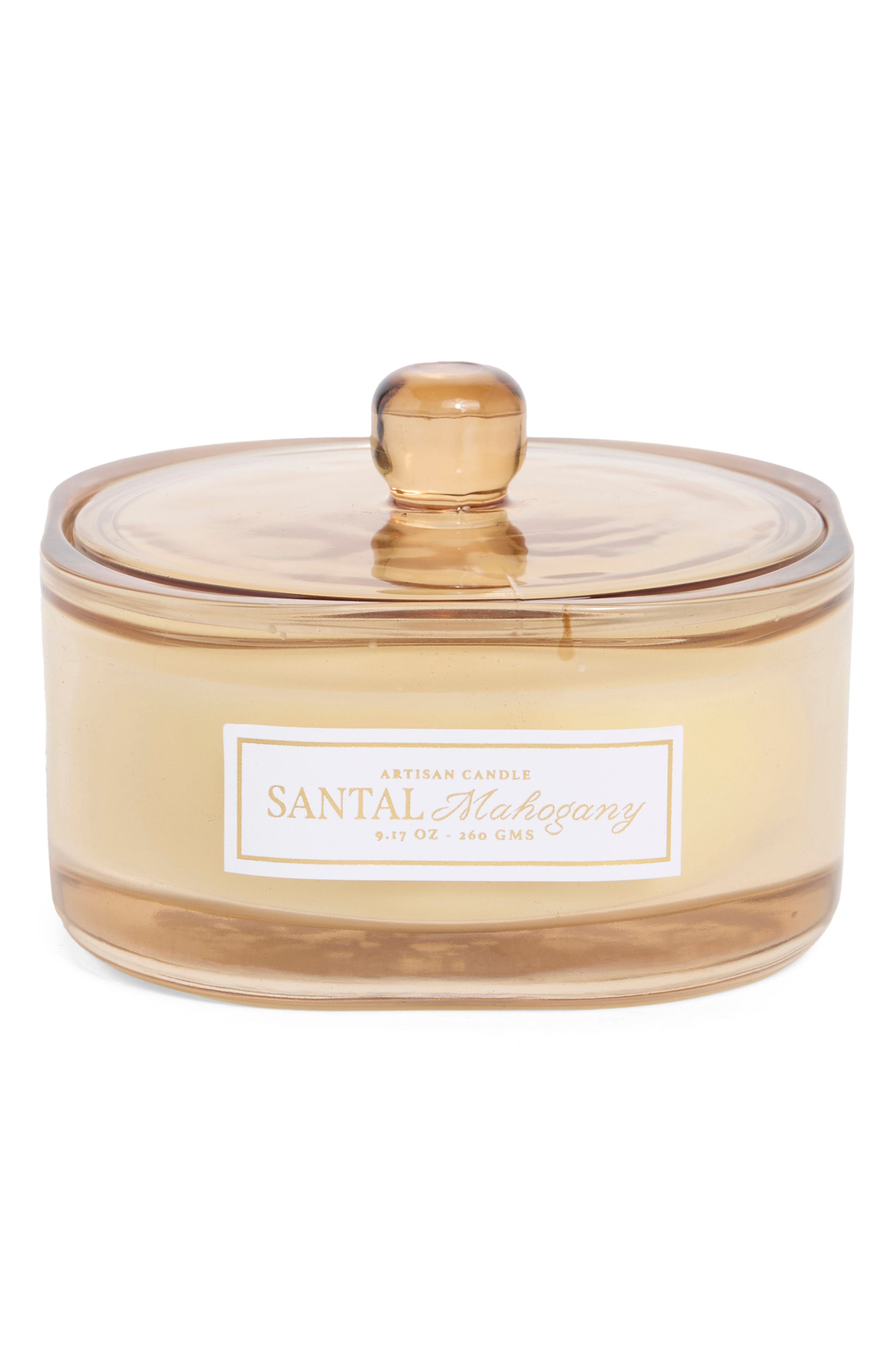 PORTOFINO CANDLES Santal & Mahogany Jar Candle
