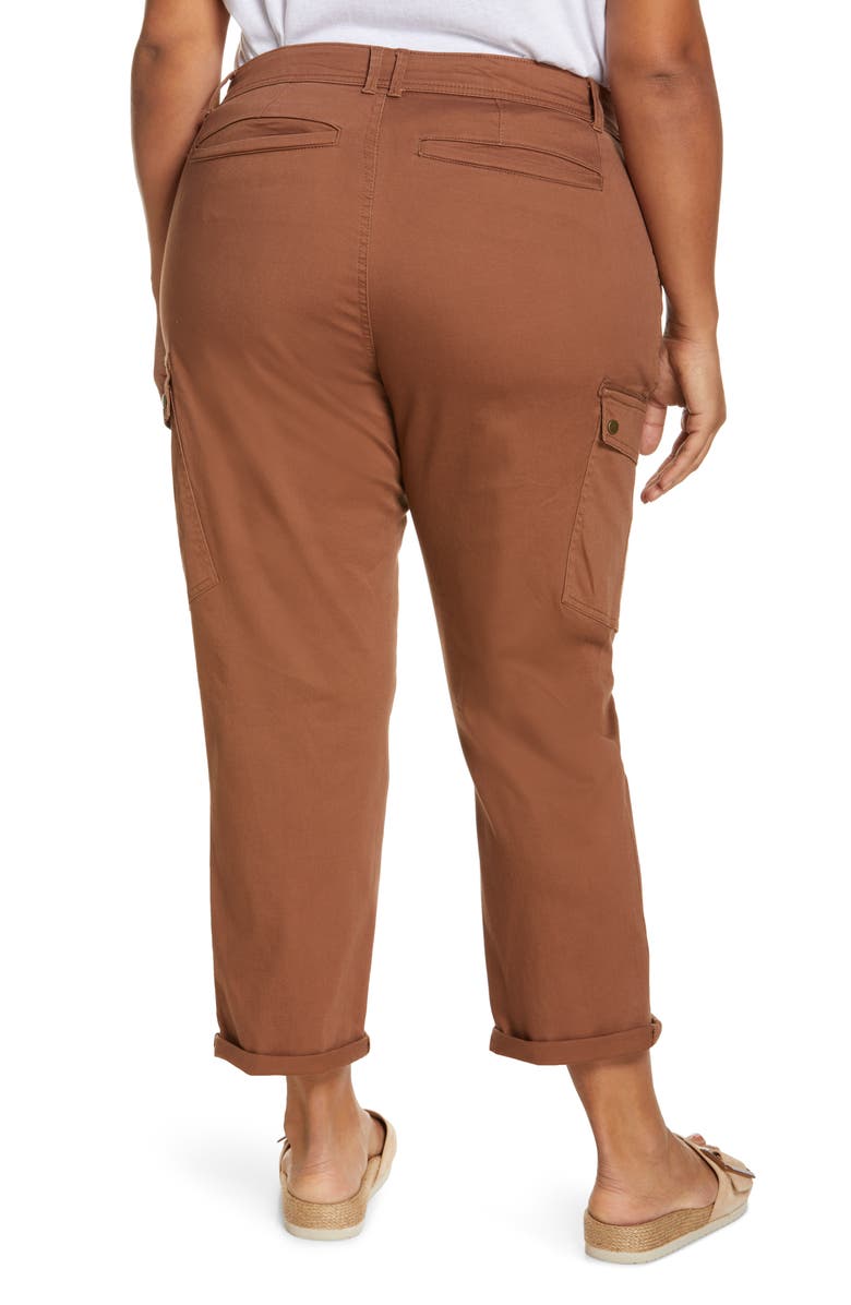 Wit & Wisdom 'Ab'Solution Roll Cuff Stretch Utility Pants, Alternate, color,