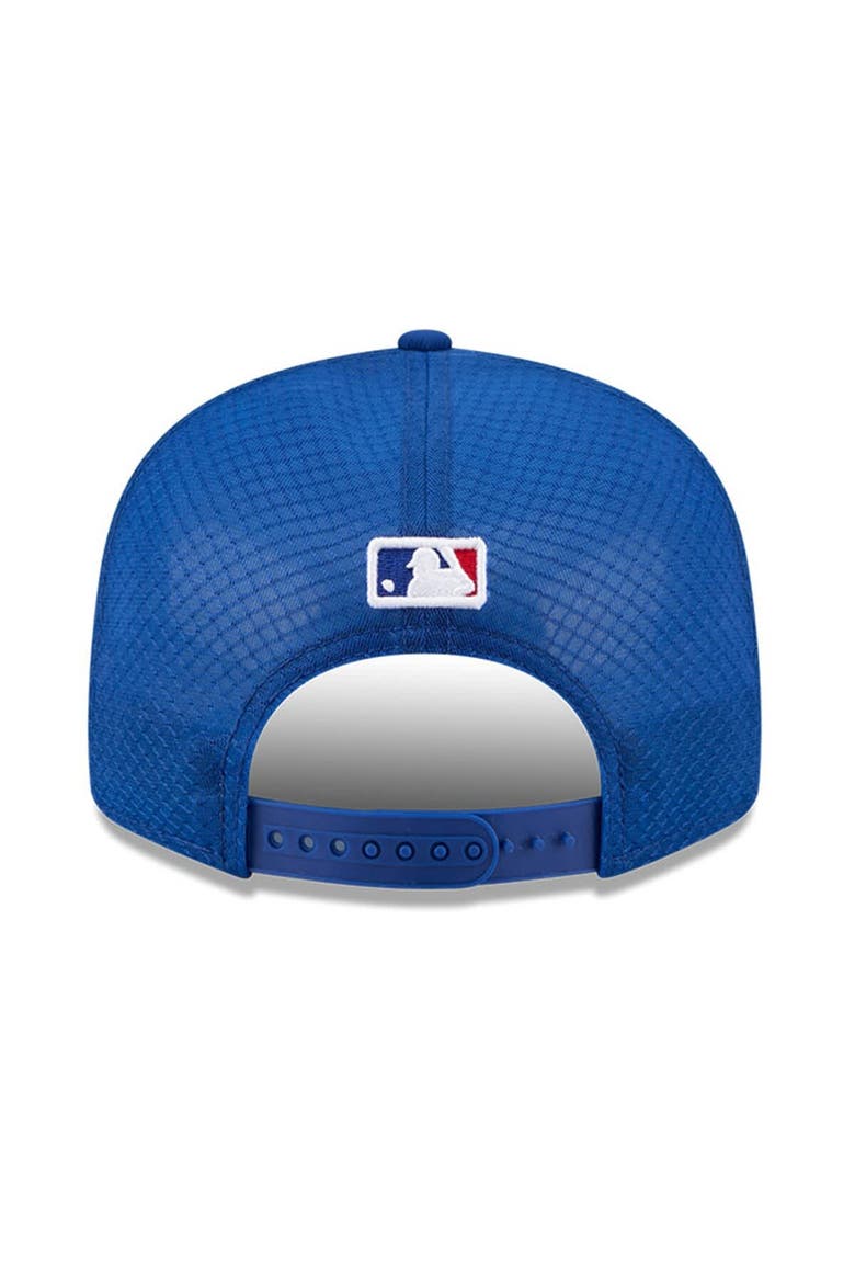 Men's New Era Royal Chicago Cubs 2026 Batting Practice 9FIFTY Snapback Hat, Alternate, color, Royal