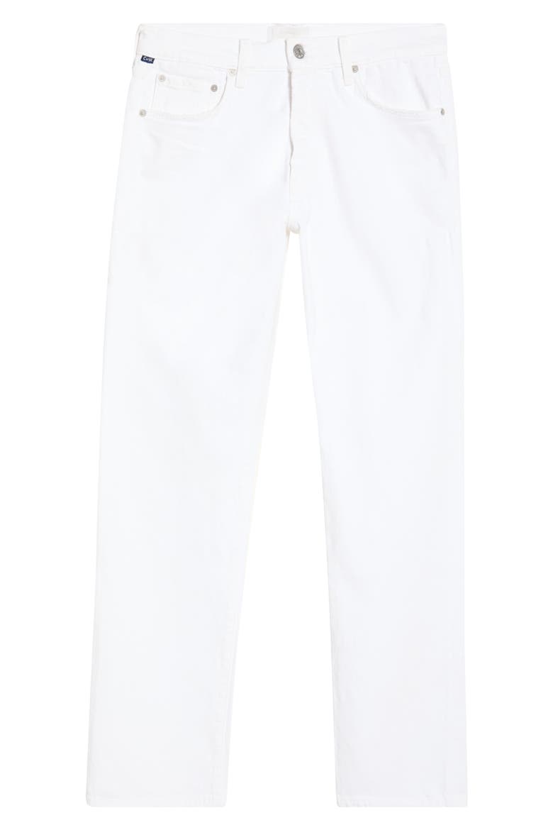 Elijah Relaxed Straight Leg Jeans, Alternate, color, PASTORAL WHITE