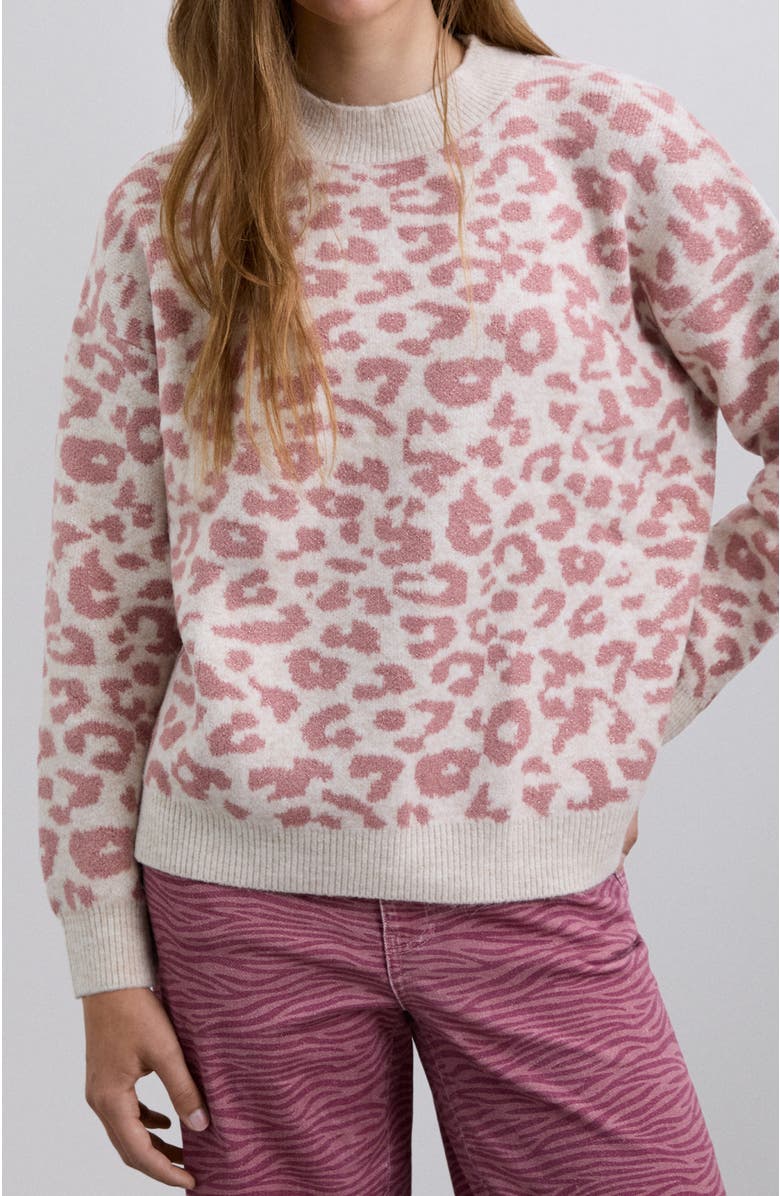 Scalpers Animal Tricot Girls, Alternate, color, Pink