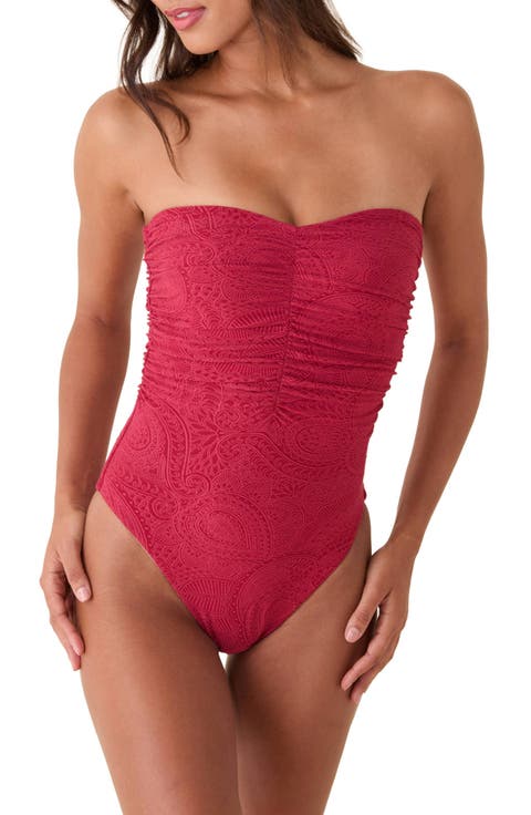 Pana Strapless One-Piece Swimsuit
