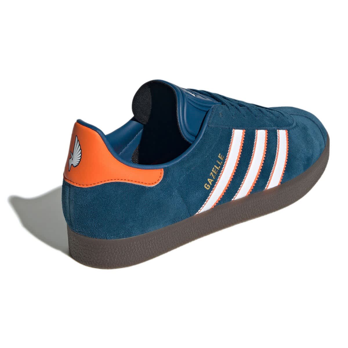 adidas Men's adidas  Blue/Orange Minnesota United FC 2025 Jersey Hook Third Gazelle Shoes, Alternate, color, 