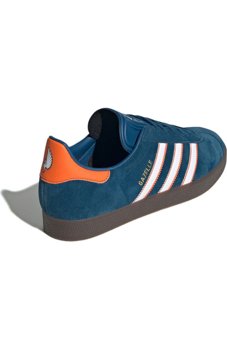 adidas Men's adidas Blue/Orange Minnesota United FC 2025 Jersey Hook Third Gazelle Shoes, Alternate, color,