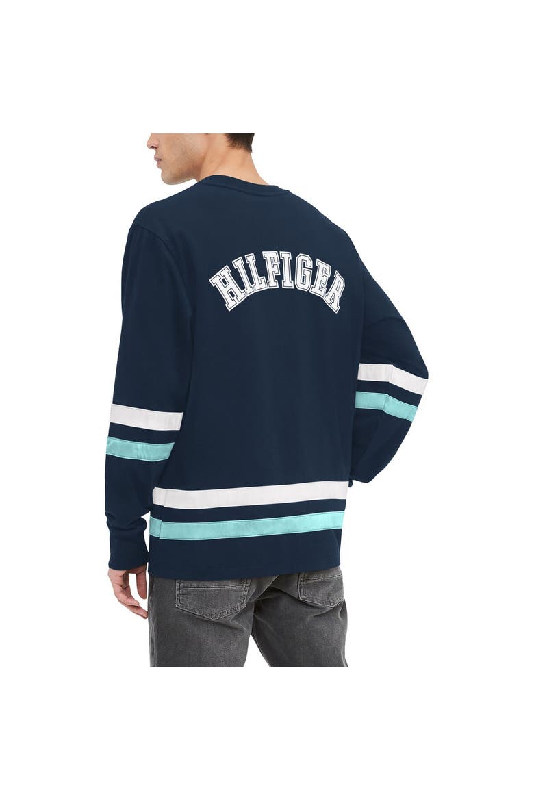Men's Tommy Hilfiger Navy Seattle Kraken Nolan Long Sleeve T-Shirt, Alternate, color, Navy
