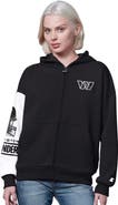 STARTER Women's Starter Black Washington Commanders 4th Down Full-Zip Hoodie