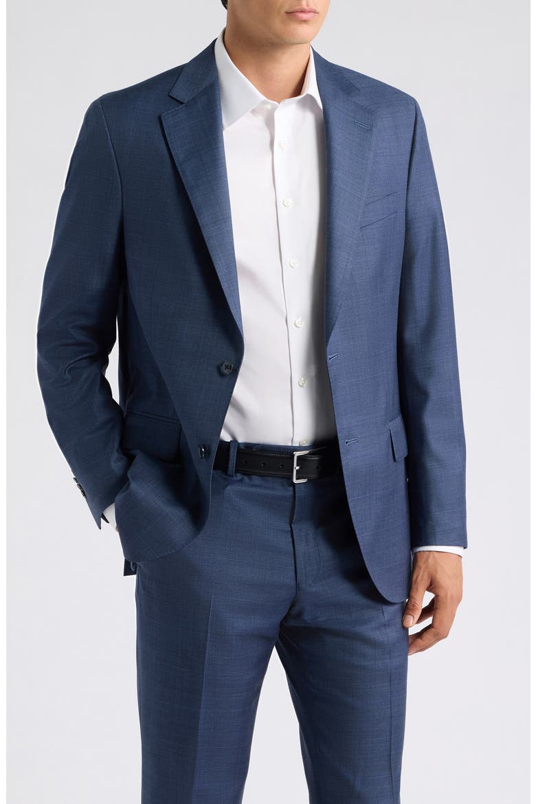 Flynn Classic Wool Suit, Alternate, color, MEDIUM BLUE