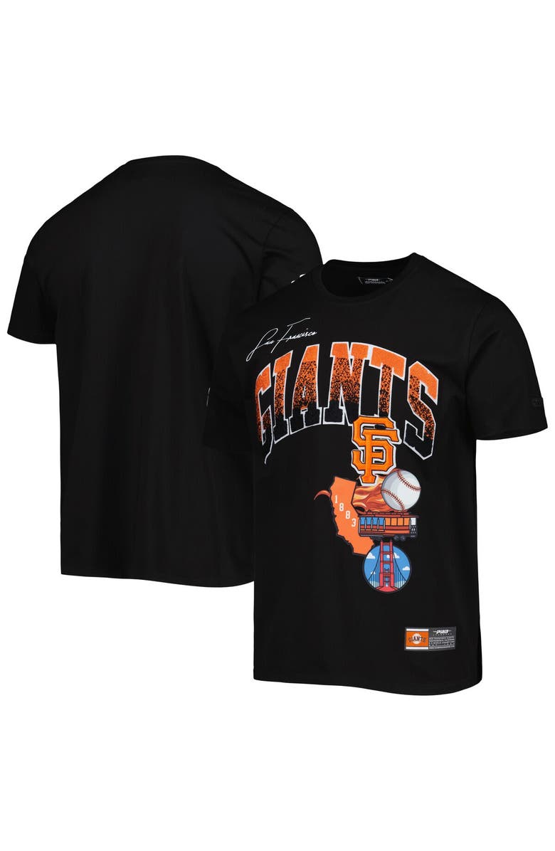PRO STANDARD Men's Pro Standard Black San Francisco Giants Hometown T-Shirt, Main, color, 
