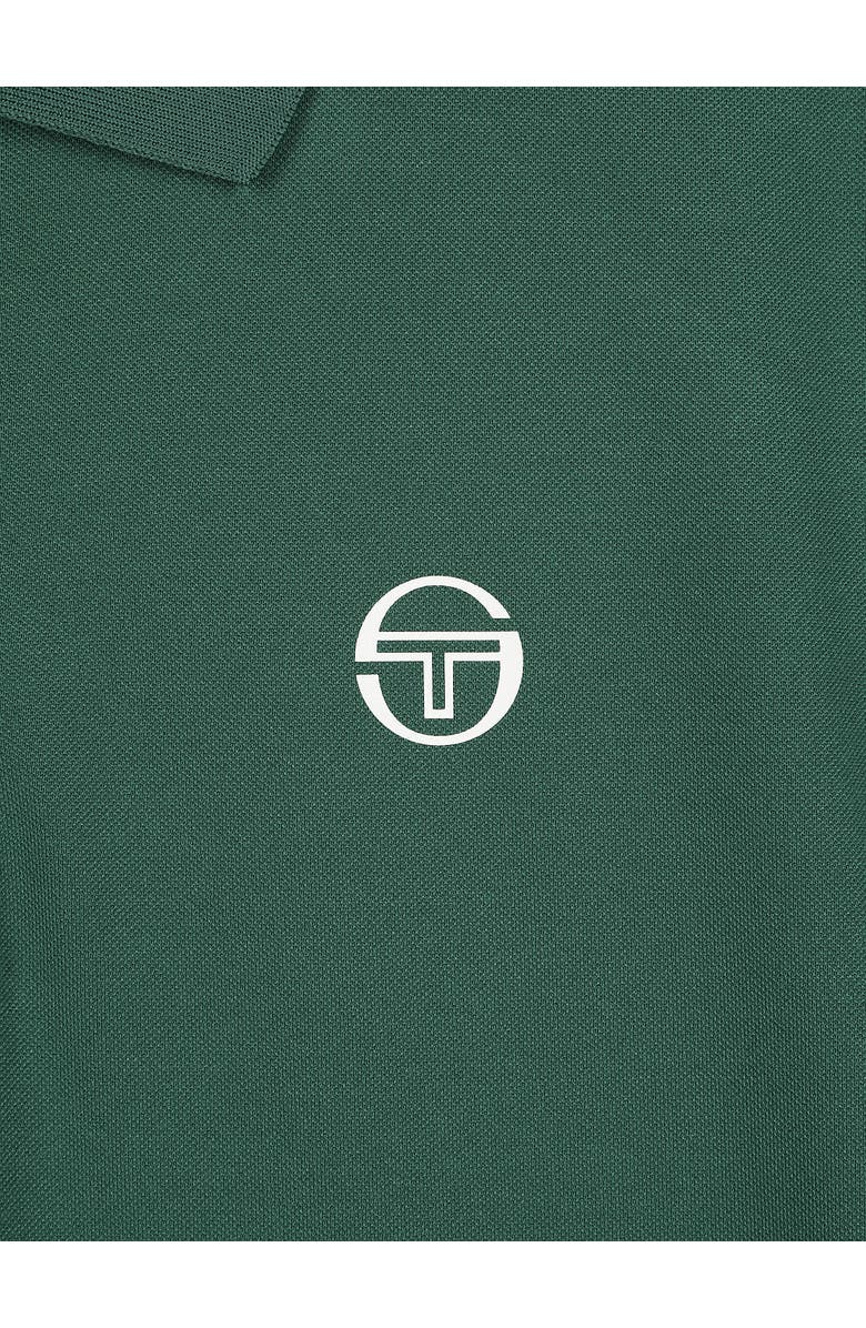 Sergio Tacchini MC Doubles MCH Polo, Alternate, color, Dark Green
