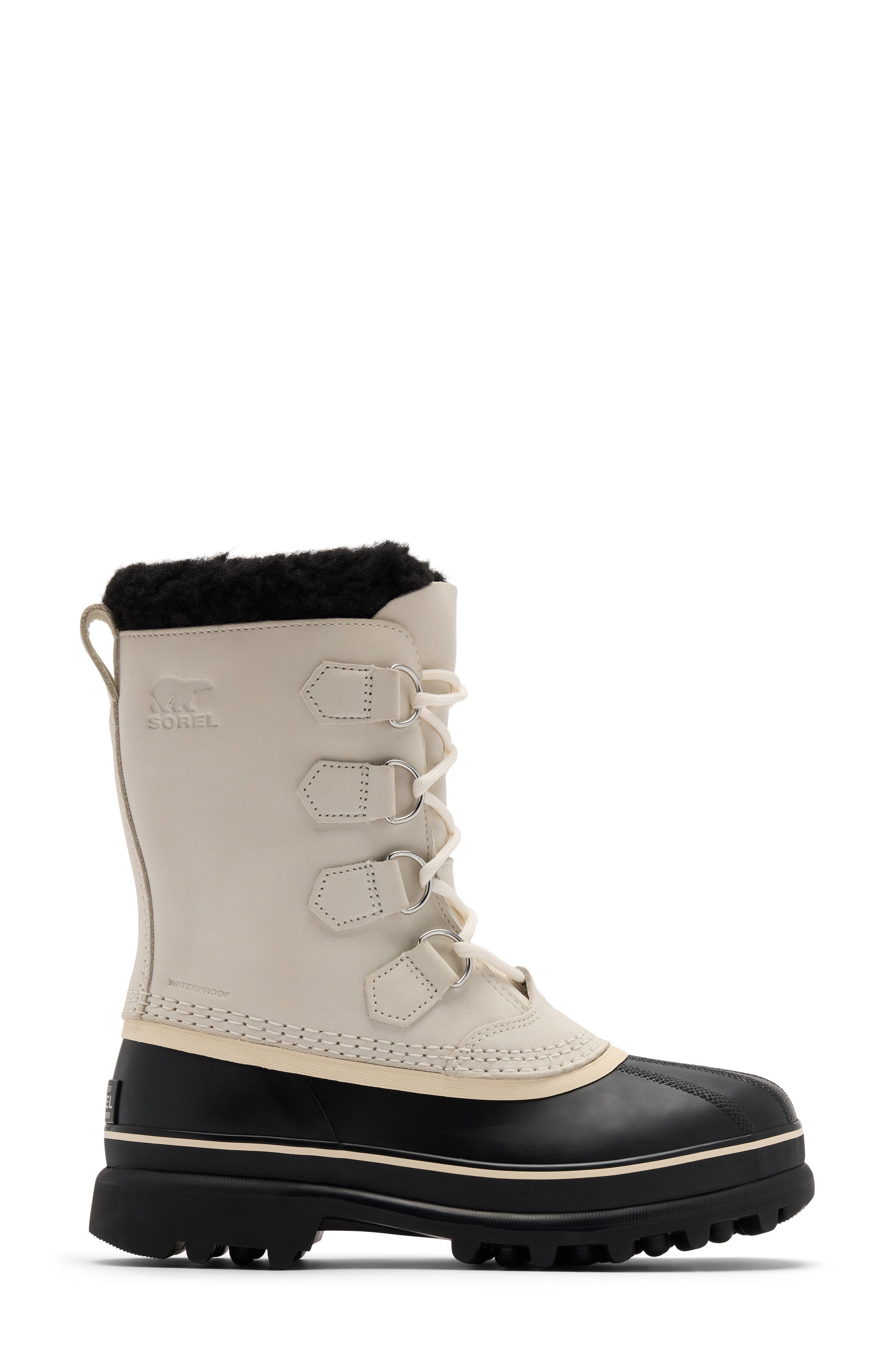 Caribou™ WP Waterproof Boot, Alternate, color, CHALK/ BLACK