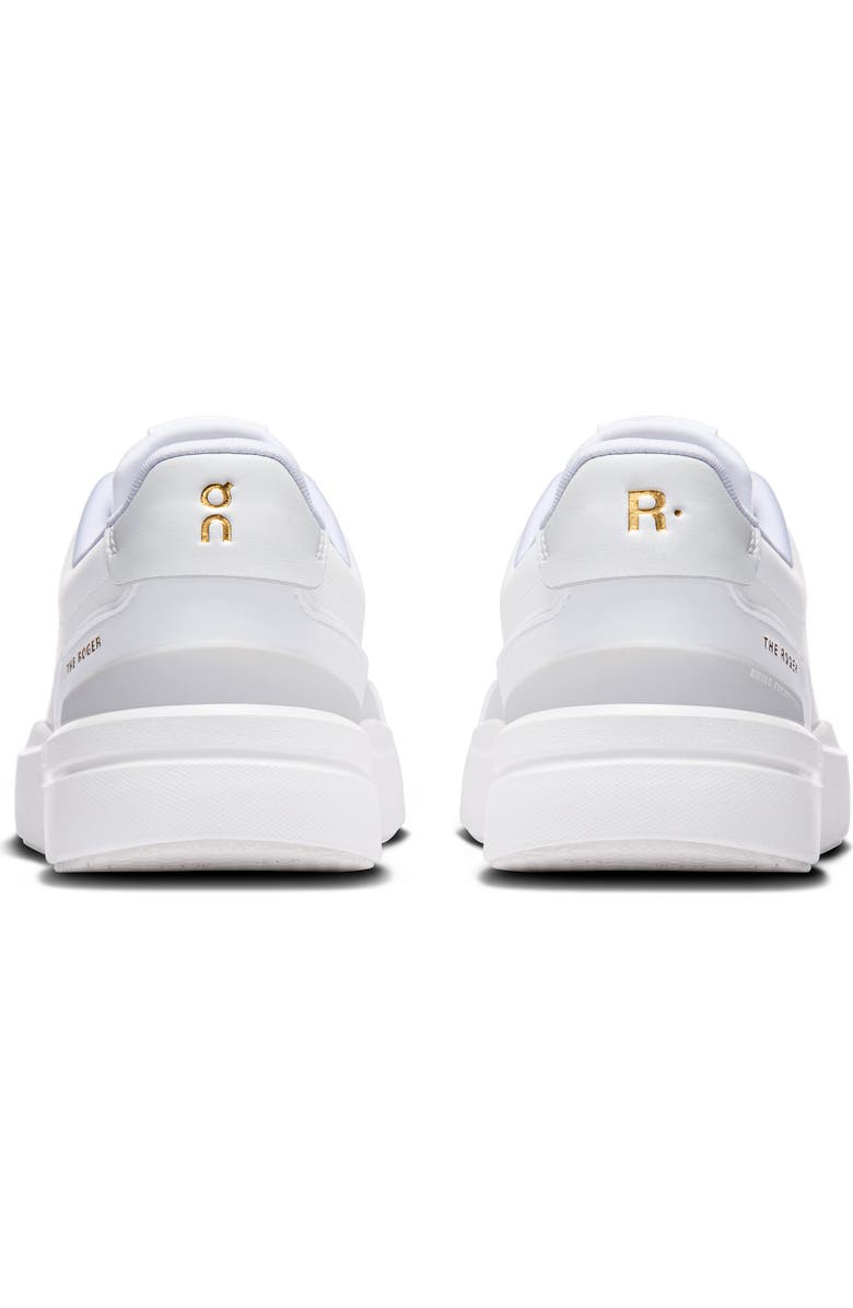 On THE ROGER Centre Court Tennis Sneaker, Alternate, color, White/ White
