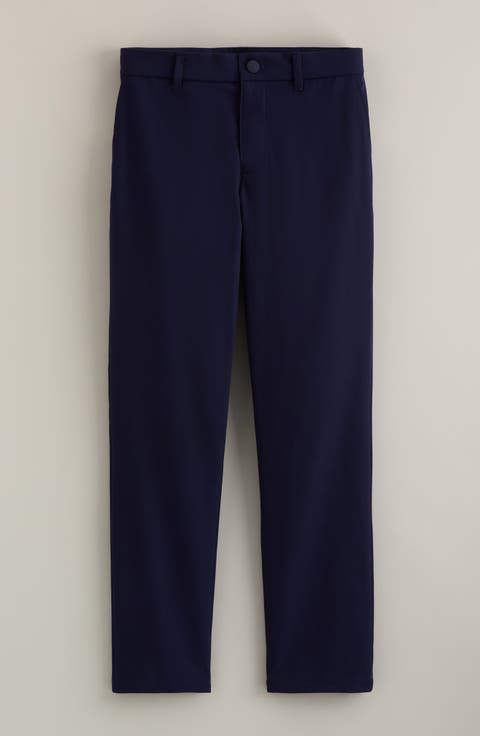 Kids' Flat Front Twill Chinos