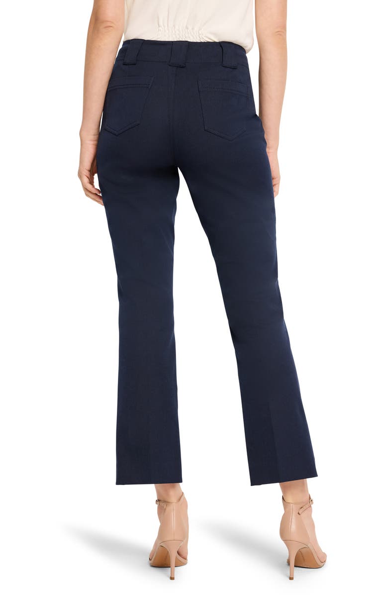 NIC+ZOE Plaza Ankle Demi Bootcut Pants, Alternate, color, Dark Indigo