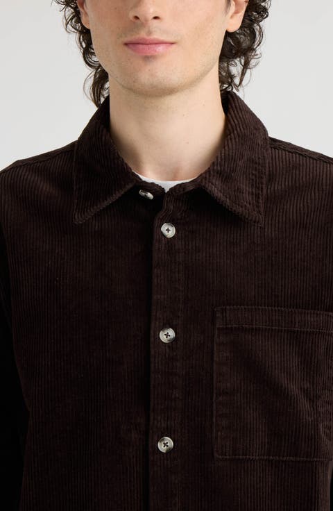 Derrick Corduroy Button-Down Shirt