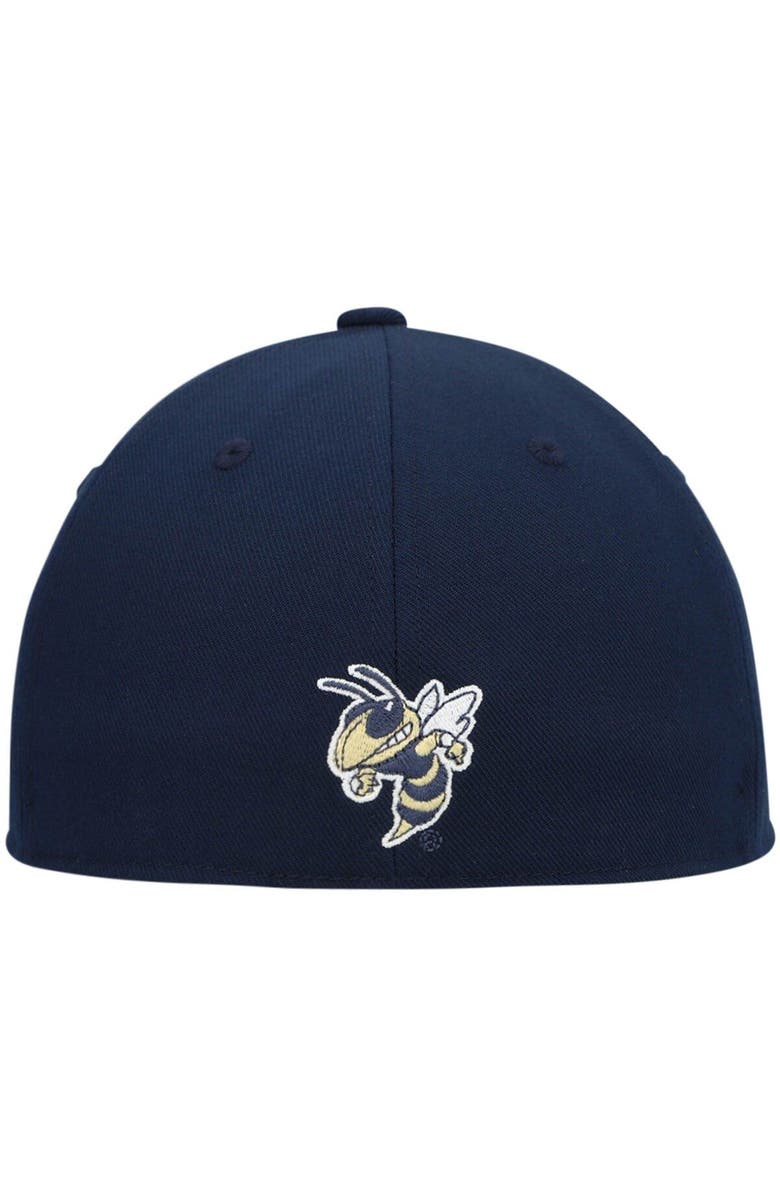 adidas Men's adidas Navy Georgia Tech Yellow Jackets On-Field Baseball Fitted Hat, Alternate, color, Navy