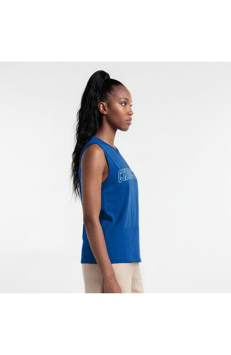 Champion Women's Champion  Royal Chicago Cubs Muscle Tank Top, Alternate, color, Royal