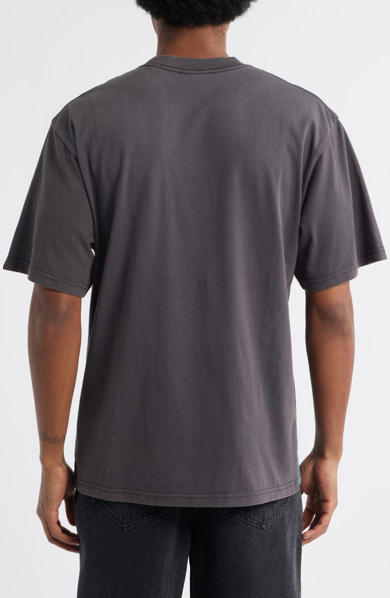 ICECREAM Custard Print Cotton T-Shirt, Alternate, color, Charcoal Art