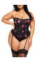 selected Floral Black