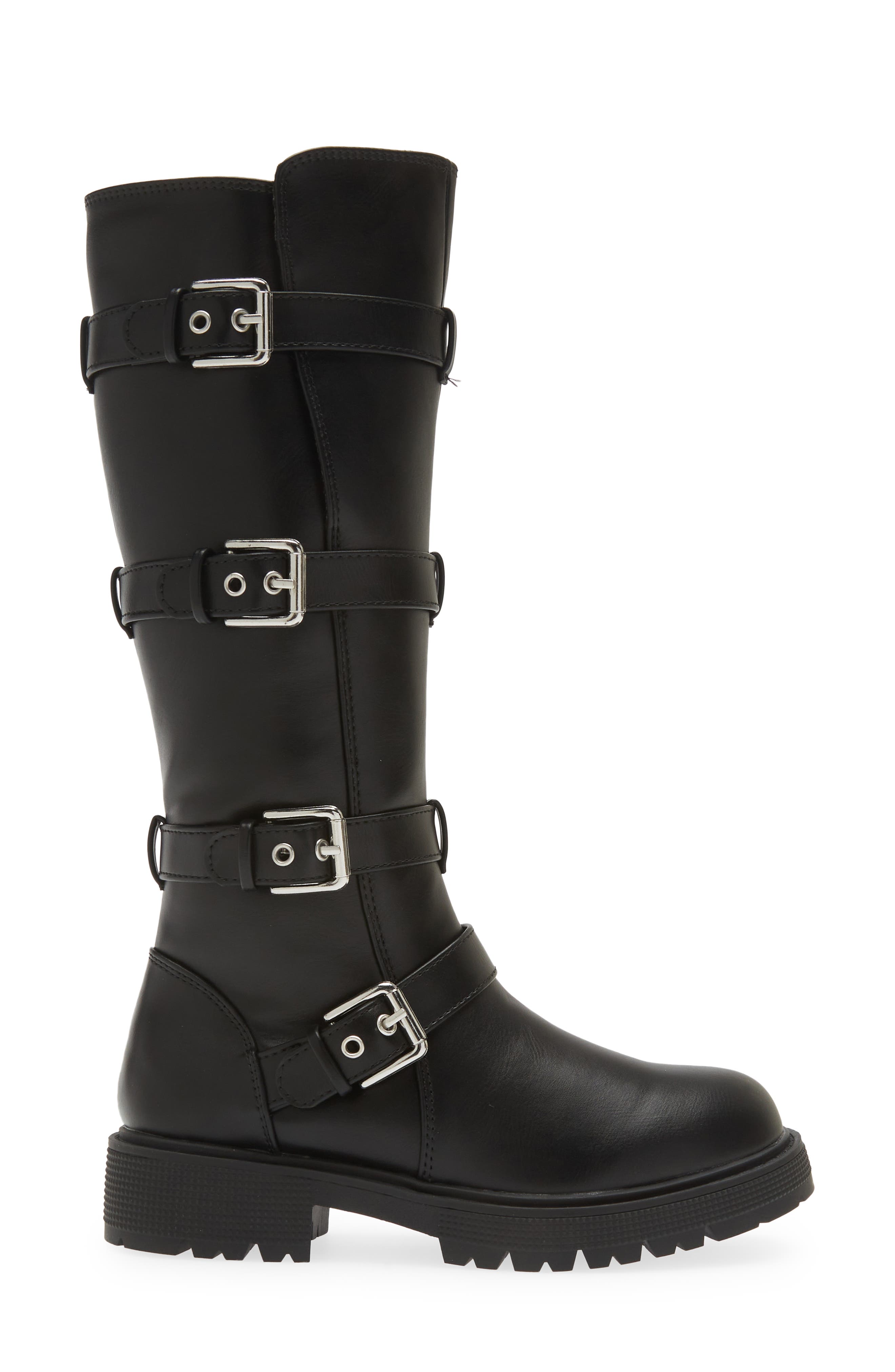 Steve Madden Kids' Brookee Buckle Boot, Alternate, color, 