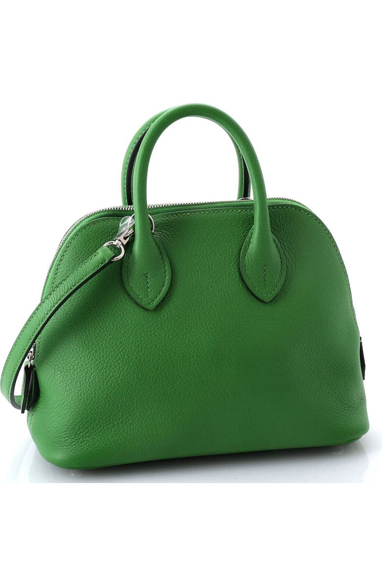 Pre-Owned Hermes Bolide 1923 Bag Verso Evercolor Mini, Alternate, color, Vert Yucca/Vert Criquet