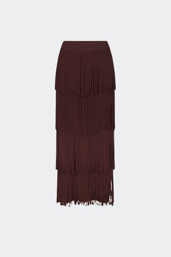 SIMONMILLER Za Za Knit Fringe Skirt | Nordstrom