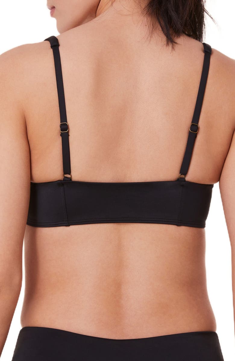 Andie Havana Bikini Top, Alternate, color, Black