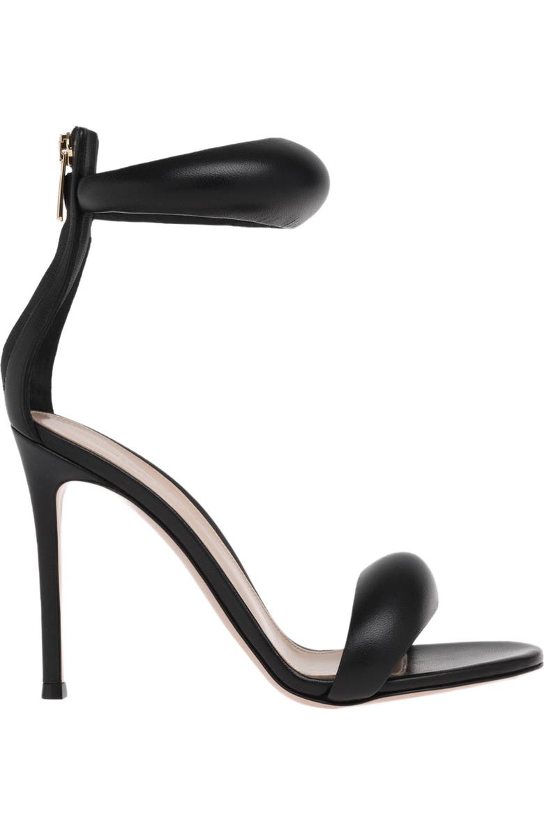 Gianvito Rossi Bijoux Sandals, Main, color, Black